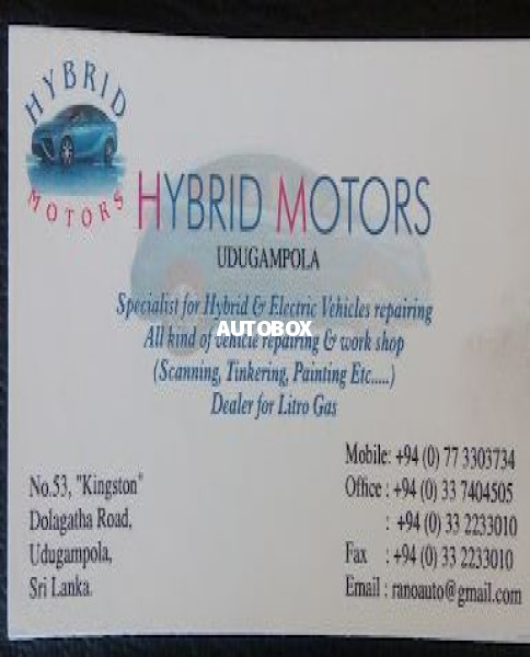 Hybrid Motors Gampaha