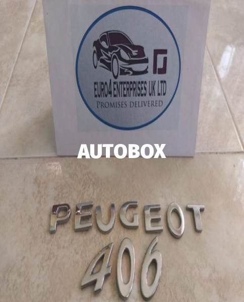 PEUGEOT 406 LETTERS