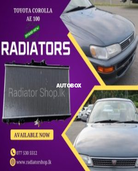 Toyota corolla AE 100 Brand new Radiators