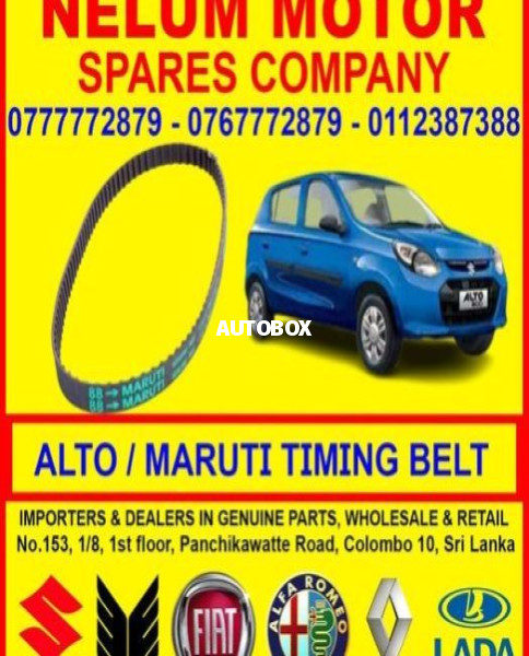 Suzuki Alto 800 Timing Belt For Sale