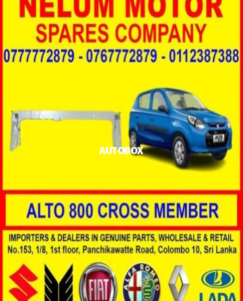 Suzuki Alto 800 Cross Member For Sale