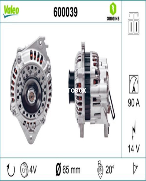HYUNDAI ELANTRA,SANTAMO,SONATA, MITSUBISHI COLT,GALANT,LANCER ALTERNATOR