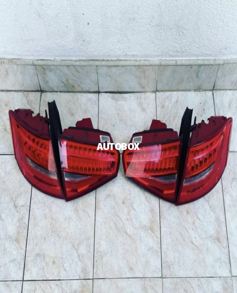 Audi A4 B8 tail lamps and boot lid lamps