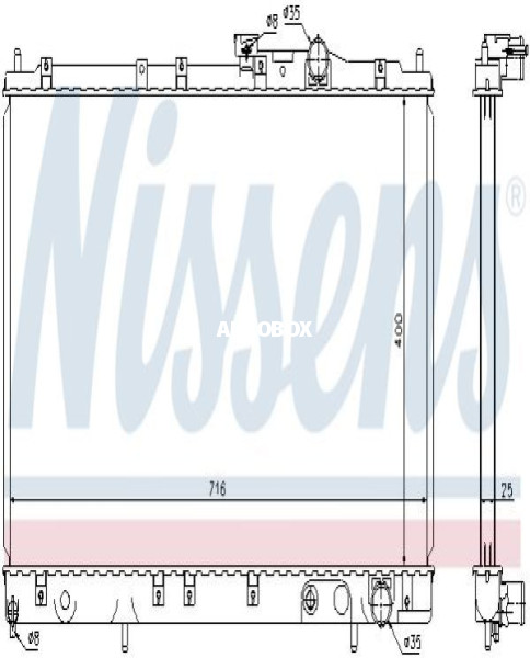 MITSUBISHI SPACE RUNNER RADIATOR