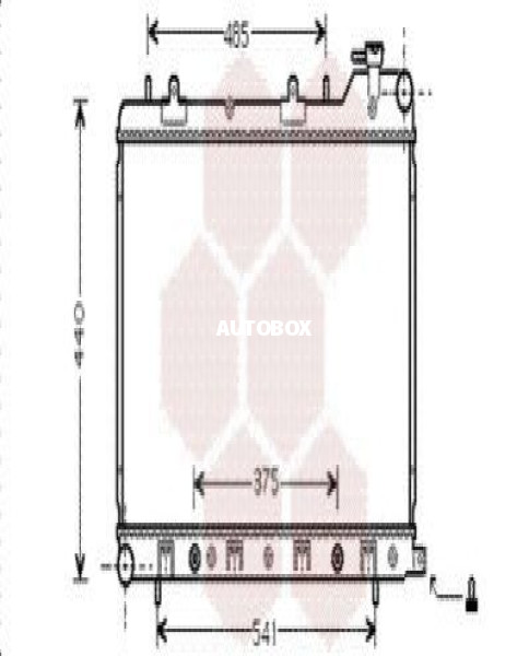 SUBARU FORESTER RADIATOR