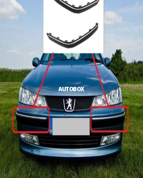 PEUGEOT 406 D9 FRONT BUMPER MOLDINGS FOR SALE