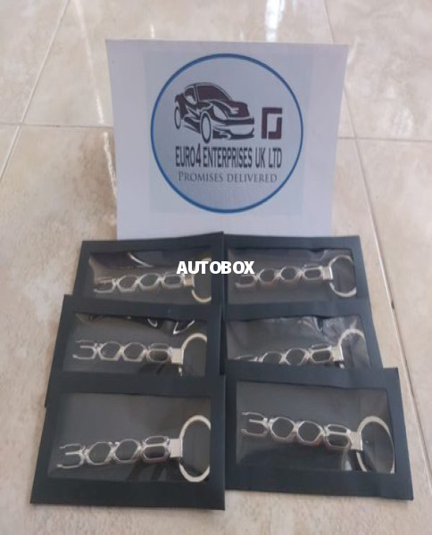 PEUGEOT 3008 ORIGINAL KEY RINGS FOR SALE