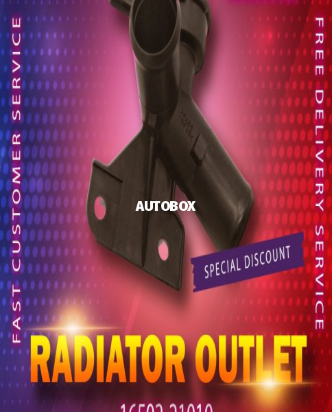 Toyota Yaris Radiator Outlet