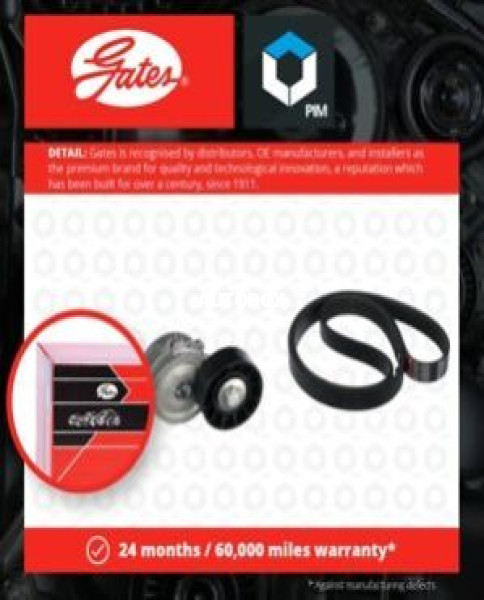 PEUGEOT 407,607 , CITREON C8,C4, C5, FIAT SCUDO , LANCIA PHEDRA DRIVE BELT KIT
