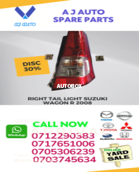 Suzuki wagon R Tail Light