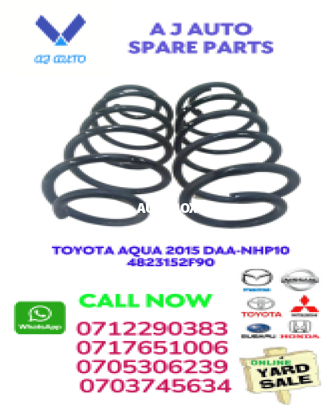 Toyota Aqua Coil Springs