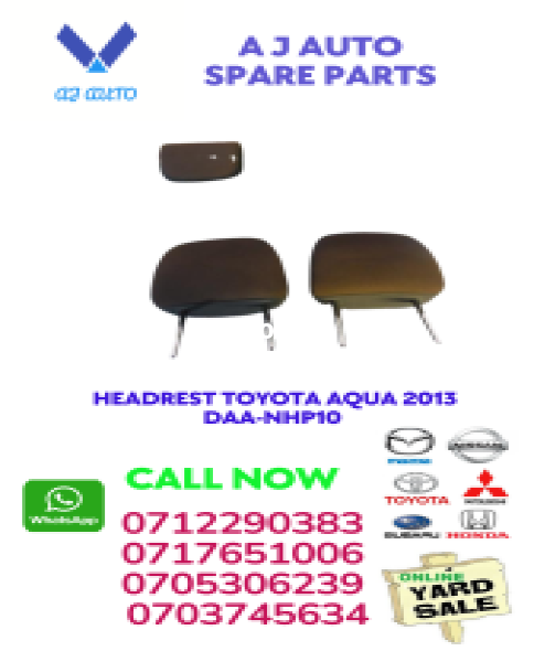 Toyota Aqua Head Rest