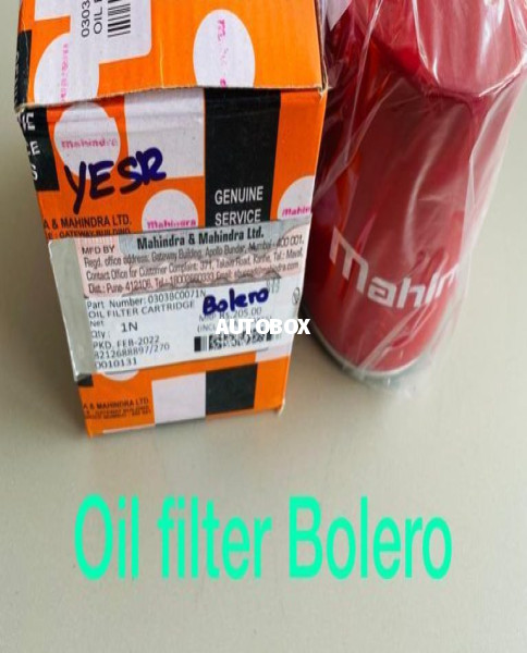 Mahindra Bolero Oil Filter for sale