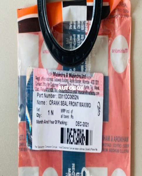 Mahindra Maximo Crank Seal Front For Sale