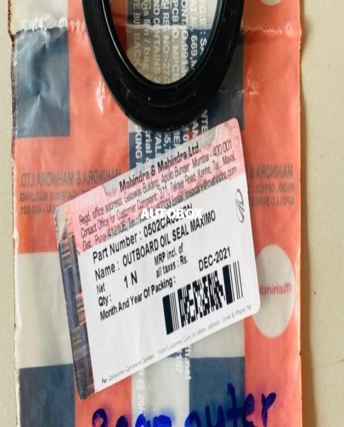 Mahindra Maximo Rear Outer Oil Seal For sale